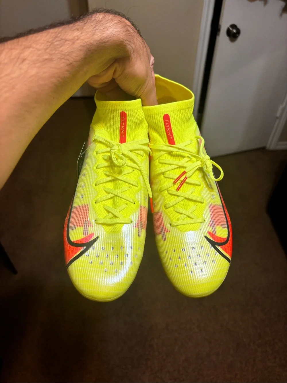 Nike Mercurial Superfly 8 Elite Fg Sz 9 / hypervenom/vapor/f50/predator/tiempo/